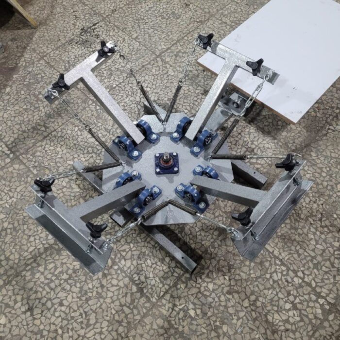 دستگاه چاپ سیلک بارز روشن چند رنگ دستی